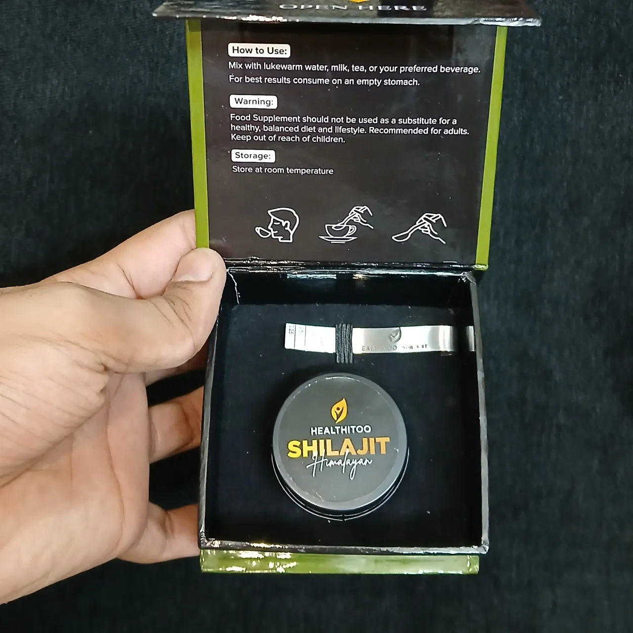 100% Orignal & Pure Aftabi Shilajit| Nature’s Gift, Counter Weakness & Increase Body Strength (Free Spoon inside)