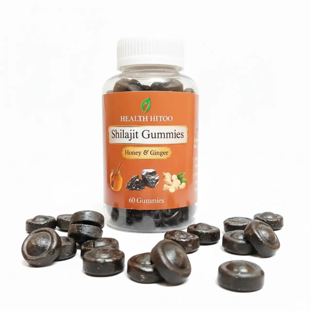 Shilajit Gummies – Natural Energy Formula (60 Gummies)