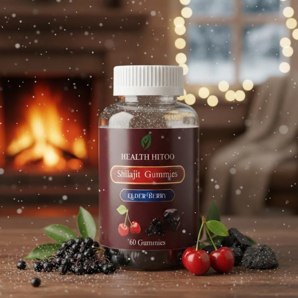 Shilajit Gummies – Natural Energy Formula (60 Gummies)